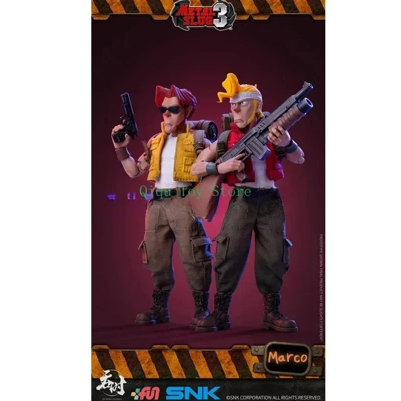 【IN STOCK】TUNSHI Studio Original SNK Model Official Metal Slug 3 Marco Tarma Clark Still RALF JONES Rebel Soldier 1/12 Mecha Toy