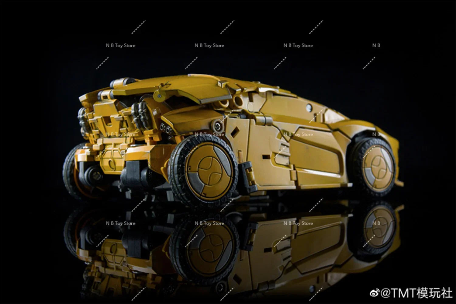 TMT Transformable Action Figure TMT-01, TMT01, Bee Battle Damage Coating, 3A Ratio, Robot Collect Gifts