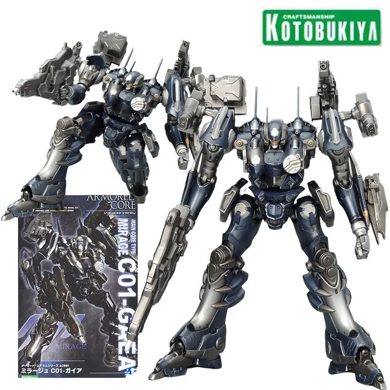 Kotobukiya V.I. Series 1/72 Armored Core C01-GAEA Action Figures Model Kit Toys for Boys Gifts for Boys Original Box Collection