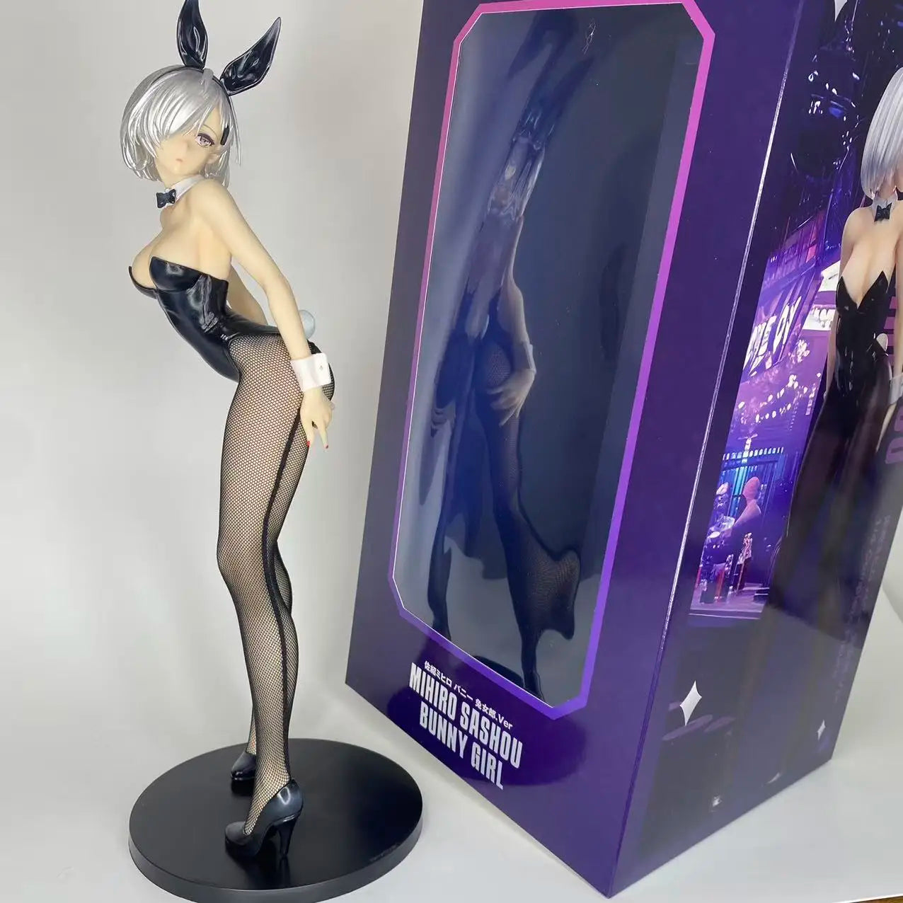 Anime Beautiful Girl 1/4 Zuo Zhaokui's Statue Model of Free Girl Standing in a Box