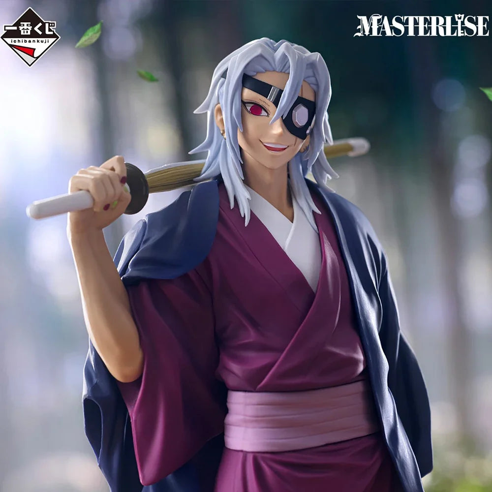 Original in Stock Bandai Spirits Ichiban Kuji Kimetsu No Yaiba - Uzui Tengen Anime Figure Action Figure Model Decoration