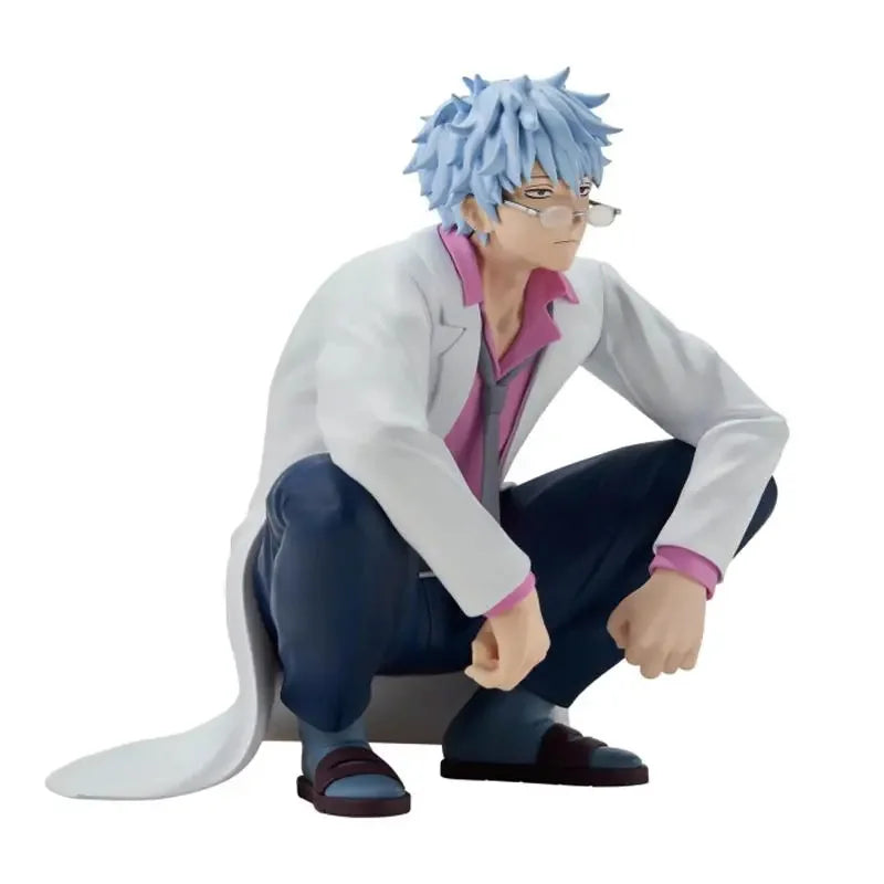 Original Gintama Sakata Ginpa Teacher Hijikata Toushirou Anime Figure Toys Model Figurine Collection Toys
