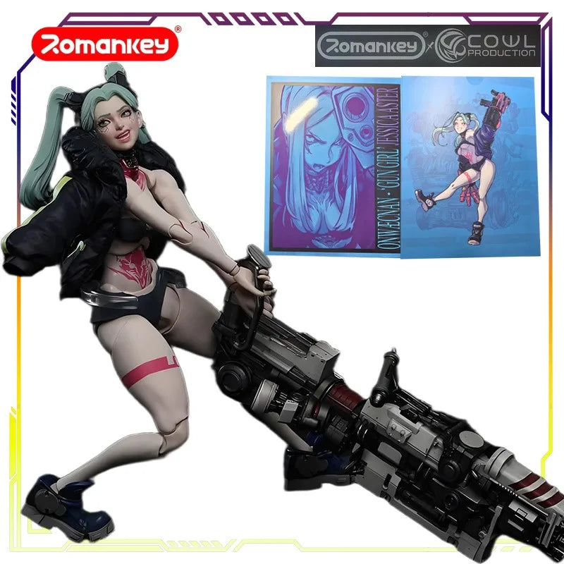 Spot Supply Romankey Original Romankey X COWL Production Series Jessica  Aster Action Figure Model Toys Model Gifts for Boys