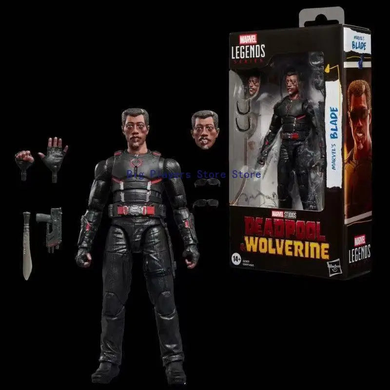 Hasbro Marvel Legends Blade Deadpool and Wolverine Filmversion