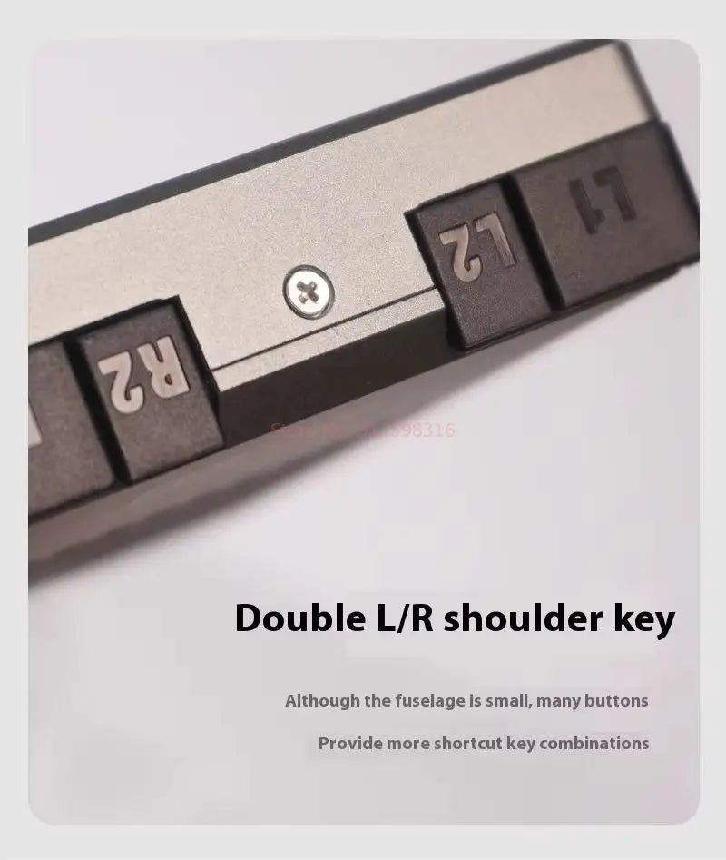 2025 New GKD Pixel2 Handheld Game Console Portable Retro Nostalgia Game Console Arcade Game Full Metal Body Cnc Birthday Gift