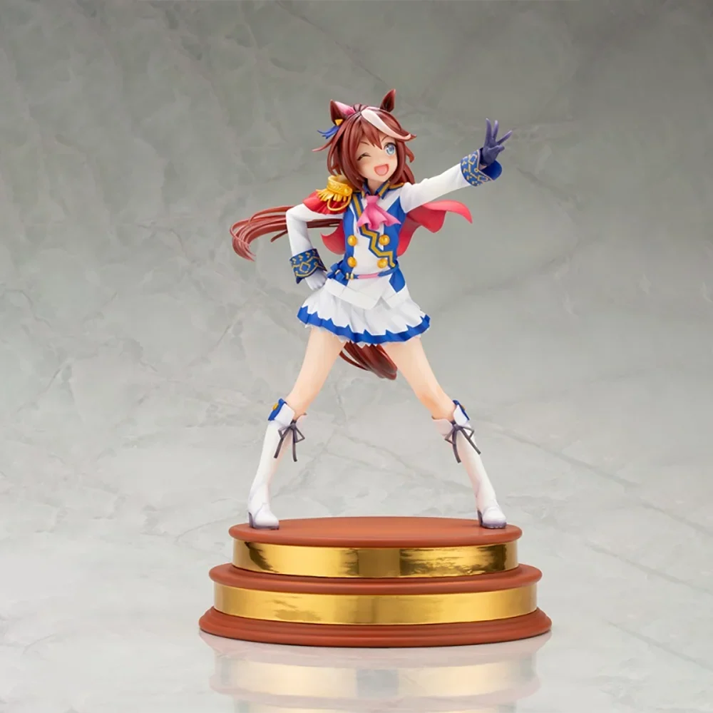 In Stock Original Kotobukiya Prepainted Umamusume: Pretty Derby Dreams Are To Be Carried! Toukai Teiou Garage Kit Anime Figure