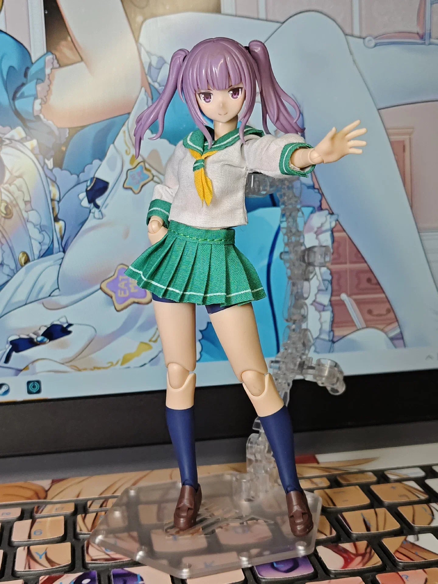 【30 Days Made】 Magical Girl 1/12 Scale Female Soldier Clothes Accessory Fit 6inch Kotobukiya 30ms Action Figure Model DIY