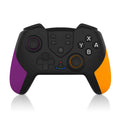Wireless Gamepad Vibration Joystick Bluetooth-compatible Game Controller Replacement for Nintendo Switch, Green Pink