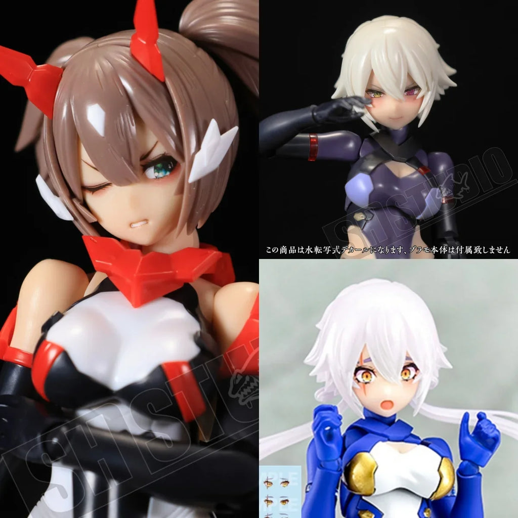 [No Figure] Kotobukiya SH ST01A ST01B ST01C  1/12 Feamle Water Decals Conversion Parts Accessories For 6in Action Figure Toys