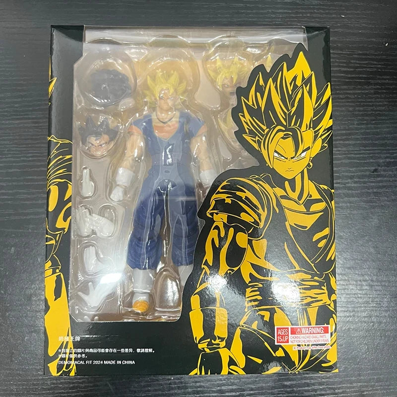 New Demoniacal Fit Dragon Ball Z Figure Vegetto Action Figure Super Saiyan Son Goku Vegeta Anime Figures Collection Statue Toys
