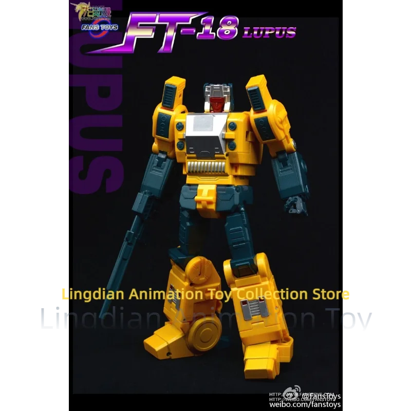 【In Stock】100% Original FansToys FT-18 Lupus Man Wolf G1 Transformation Toys Autobot MP Ratio Finished Mecha Collection Gift