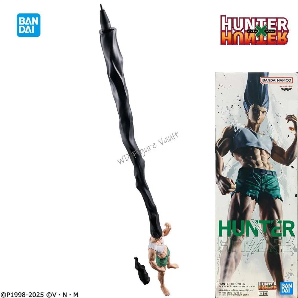 In stock Bandai HUNTER HUNTER Figlife! Gon - Aritake no Pen Figure 60CM ballpoint pen Highly Detailed Collectible Model Toy Gift
