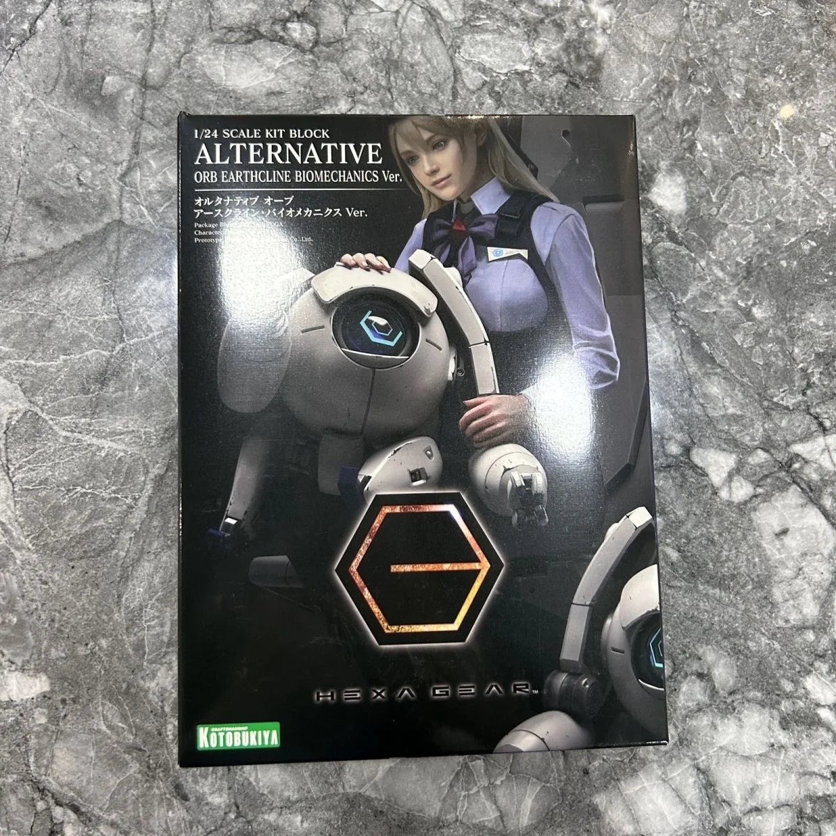 Kotobukiya HG161 162 HEXAGEAR  ALTERNATIVE ORB 3.4cm Action Figure PVC Model Collectible Toys Gift Assembly Model