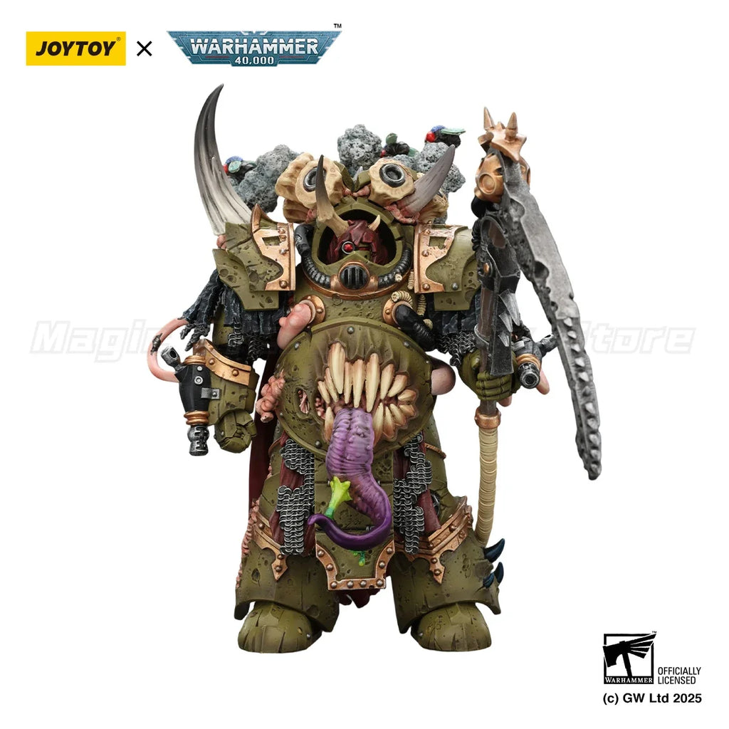 【In stockJOYTOY 1/18 Action Figure Warhammer 40K Death Guard Deathshroud Terminator ChampionToy Gift