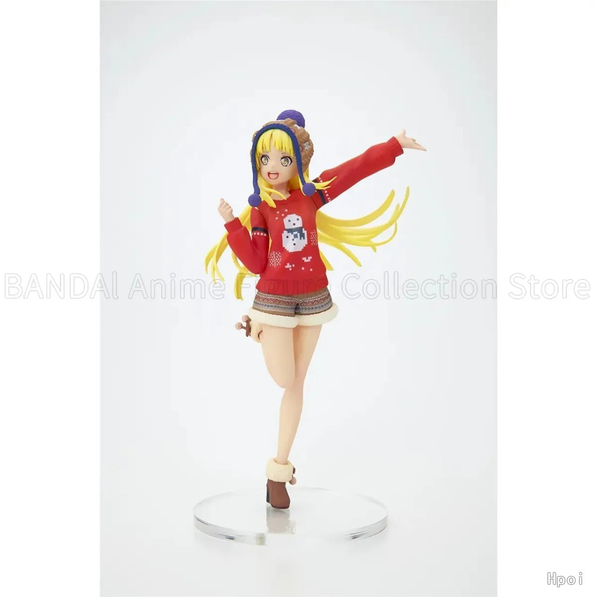 In Stock Original BanG Dream! Girls Band Party! Tsurumaki Kokoro Animation Figures Toy Collection Model Ornaments