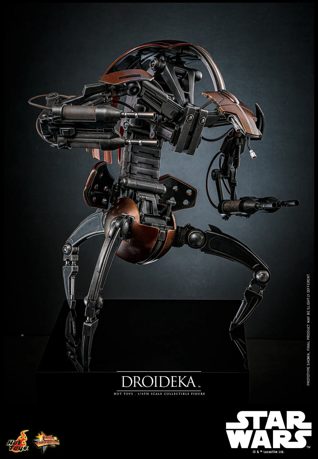 In Stock HotToys MMS755 Star Wars Droideka 1/6 Soldier Doll Anime Action Figure Toy Gift Model Collection Hobbies