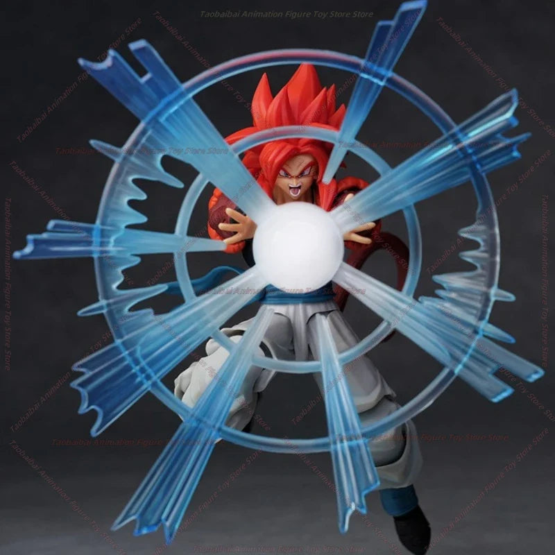 Tonsen/KAMIONE Studio Dragon Ball Series SHF Fusion Warrior SSj4 Gogeta 1/12 Action Figure Anime Character Figure