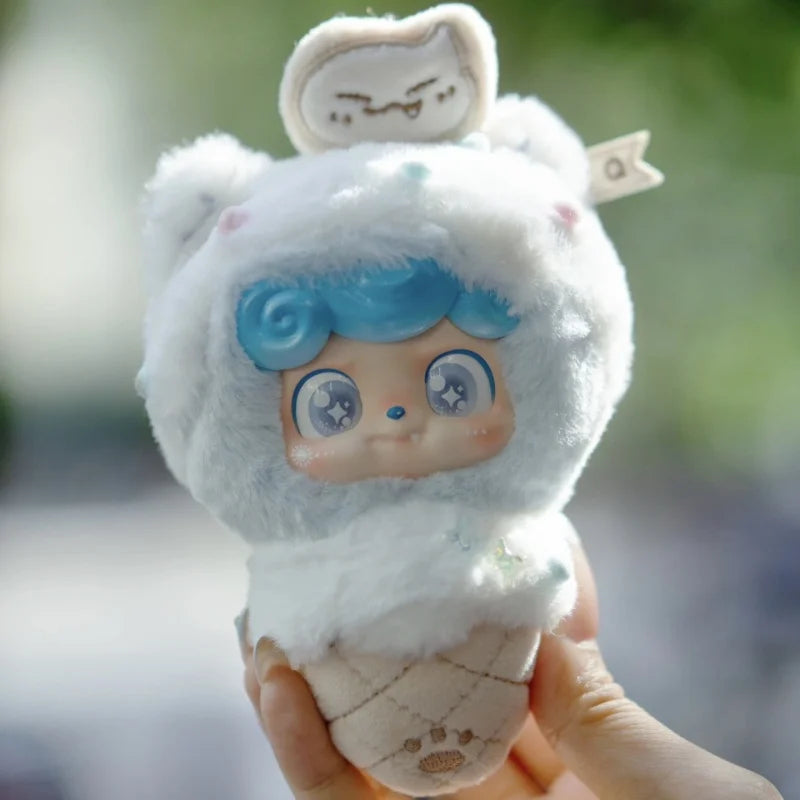 Limit Q.Kid Neon Beast Illusionary Cosmic Waves Series Big Doll Q Version Cartoon Room Decor Toys Adult Kids Surprise Gifts