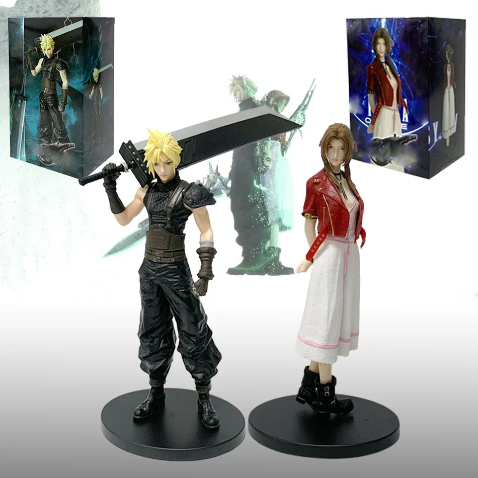 Brand New 21-23cm Popular Anime Character PVC Model, Beautiful Girl Game Figure, Collectible Ornament for Desktop Decoration