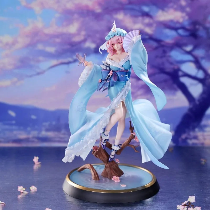 Touhou Project MAGI ARTS Saigyouji Yuyuko Original genuine PVC Action Figure Anime Figure Model Toys Figure Collection Doll Gift
