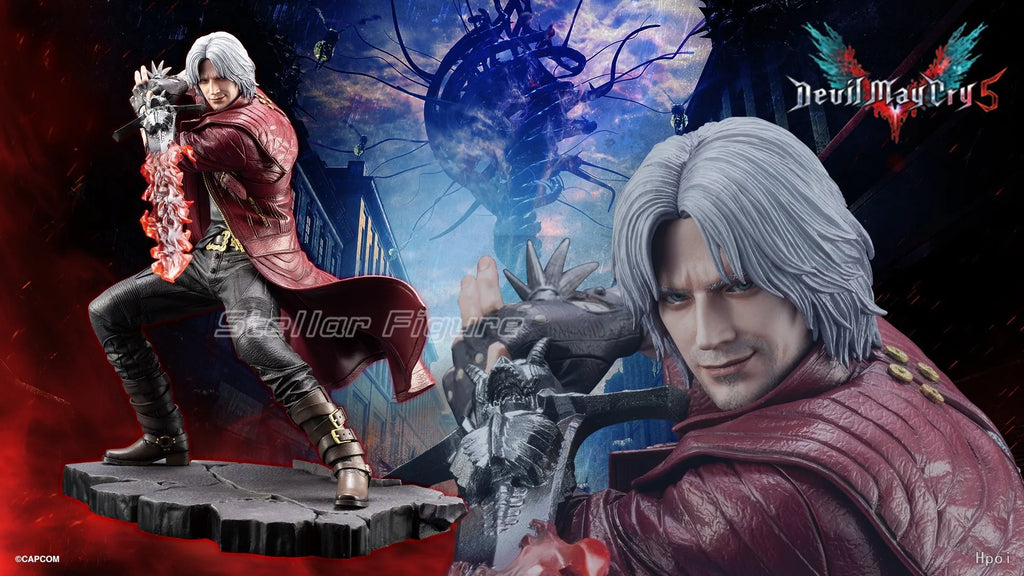 【SF】In Stock Original Kotobukiya ARTFX J Devil May Cry 5 Dante 1/8 Scale Figures Collection Anime Gift