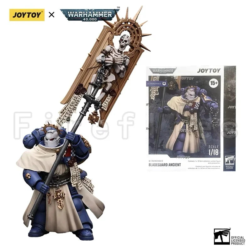 1/18 JOYTOY Action Figure 40K Ultra marines Bladeguard Ancient Anime Collection Model Toy