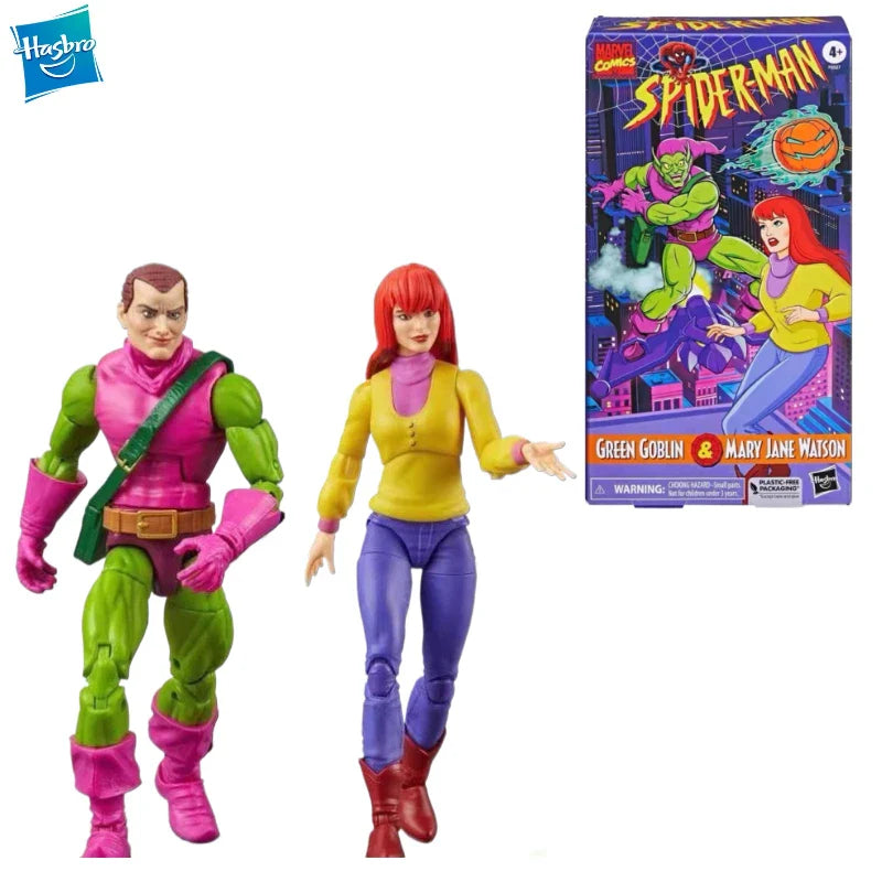 Neue Original Hasbro Marvel Legends Serie SPIDER-MAN GRÜNER GOBLIN MARY JANE WATSON Actionfigur Geschenkmodell