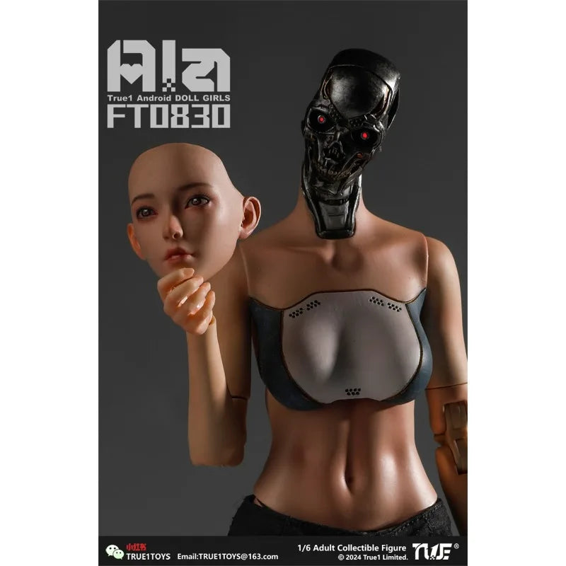 In Stock TRUE1TOYS Artificial Human ALA Terminator Doujin Female Soldier 1/6 Movable Doll Finished Model Handmade Soldiertoygift