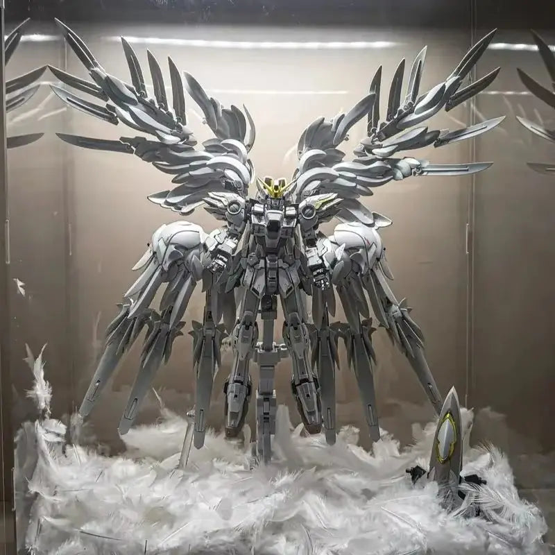 【IN STOCK】 Daban 8827 MG 1/100 Snow White Prelude Fix Model Kit XXXG-00YSW Wings Assembly Action Figures Model Custom Toys