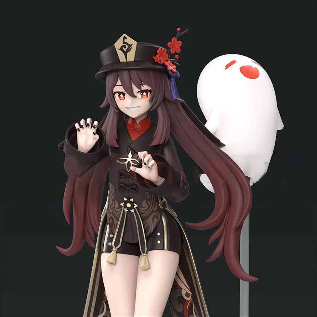Anime Genshin Impact Kawaii Standing Posture Desktop Decoration Children's Halloween Gifts Action Figure Collection Model Toy