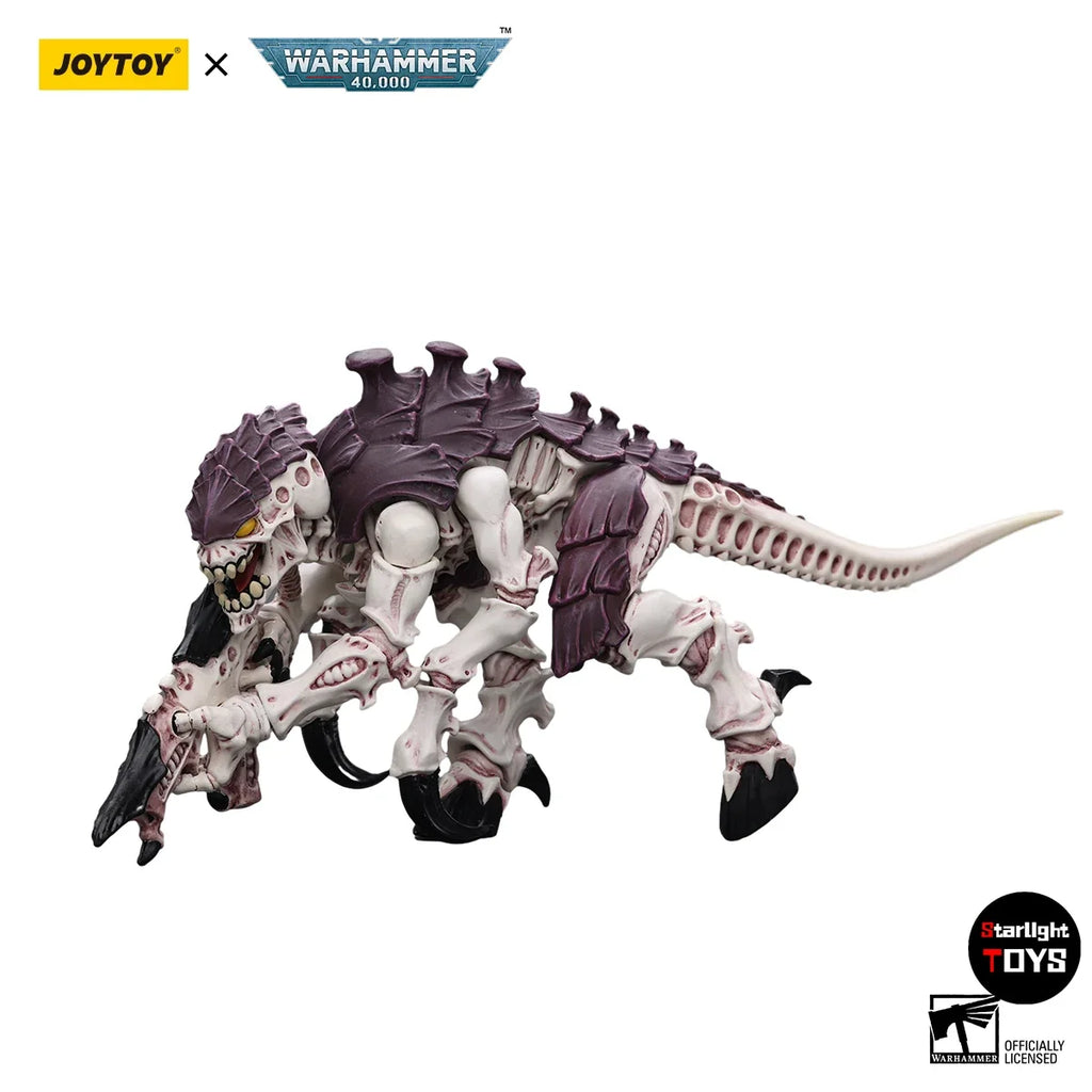 JOYTOY 1/18 Action Figure Warhammer 40K Tyranids Hive Fleet Leviathan Termagant with Fleshborer Model Toy Gifts