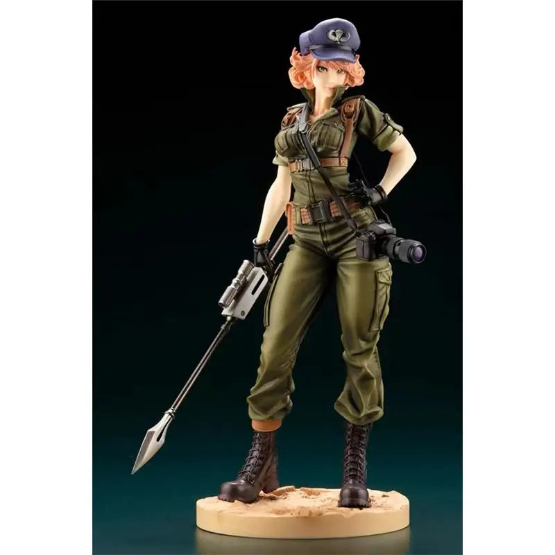 Original Kotobukiya G I JOE Bishoujo Series Covert Operations Lady Jaye Collectibke Modern Army 1/7 Scale Pre-Painted Figure