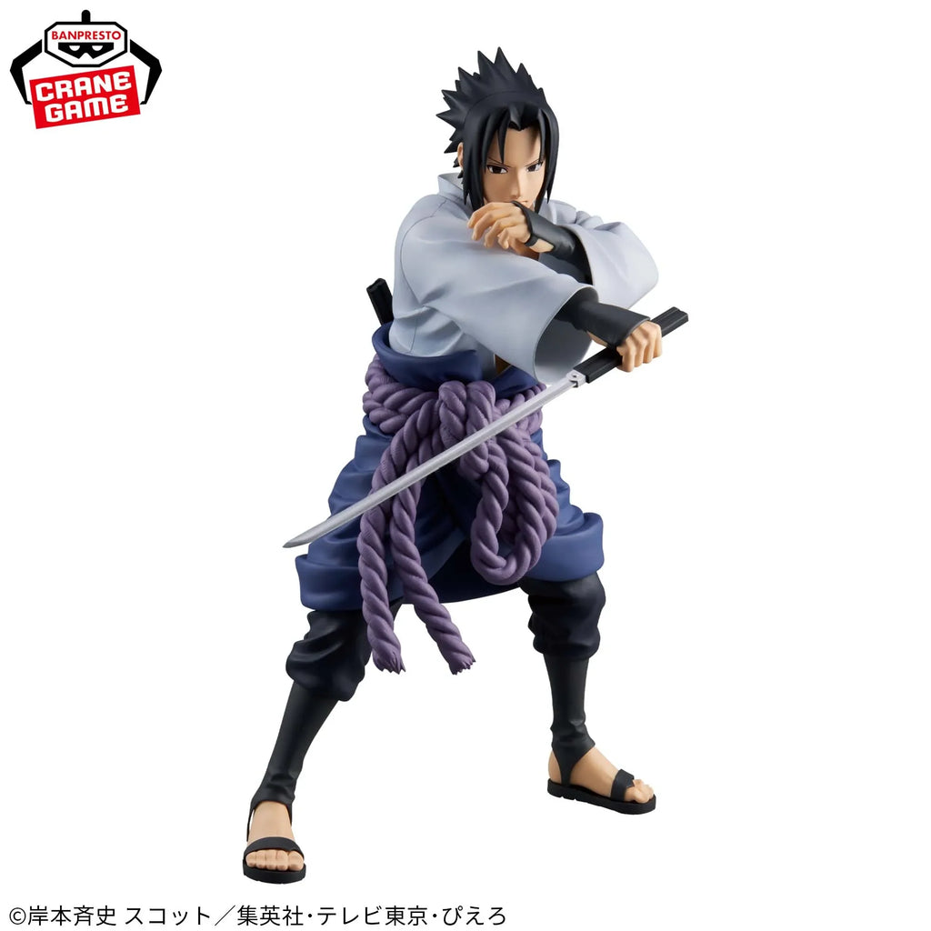 Banpresto BANDAI  Naruto Uchiha Sasuke Toy Genuine Figure Model Anime Boxed