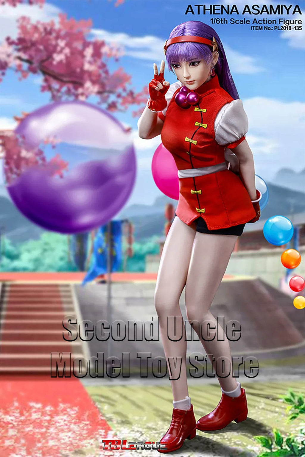 TBLeague PL2018-135 1/6 Athena Asamiya Fighting Game Characters  Action Figure Full Set Collectible Model Toys Gift