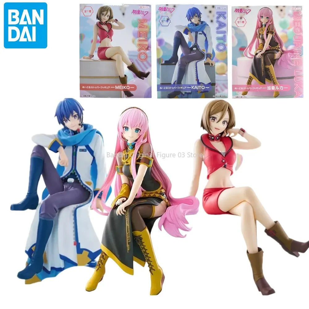 In Stock Original FuRyu Hatsune Miku Series Noodle Stopper -Megurine Luka- PVC Anime Action Figures Model Collection Toys Gifts
