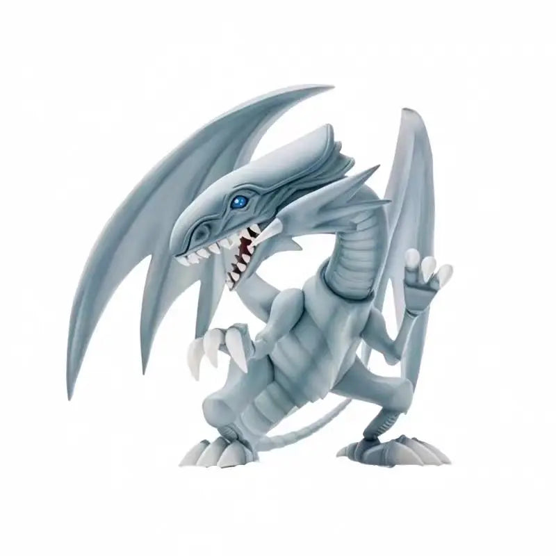Bandai Original KONAMI Monsters Blue-Eyed White Dragon Yu-Gi-Oh! Anime Figure Action Figurine Toys PVC Model Collection Doll