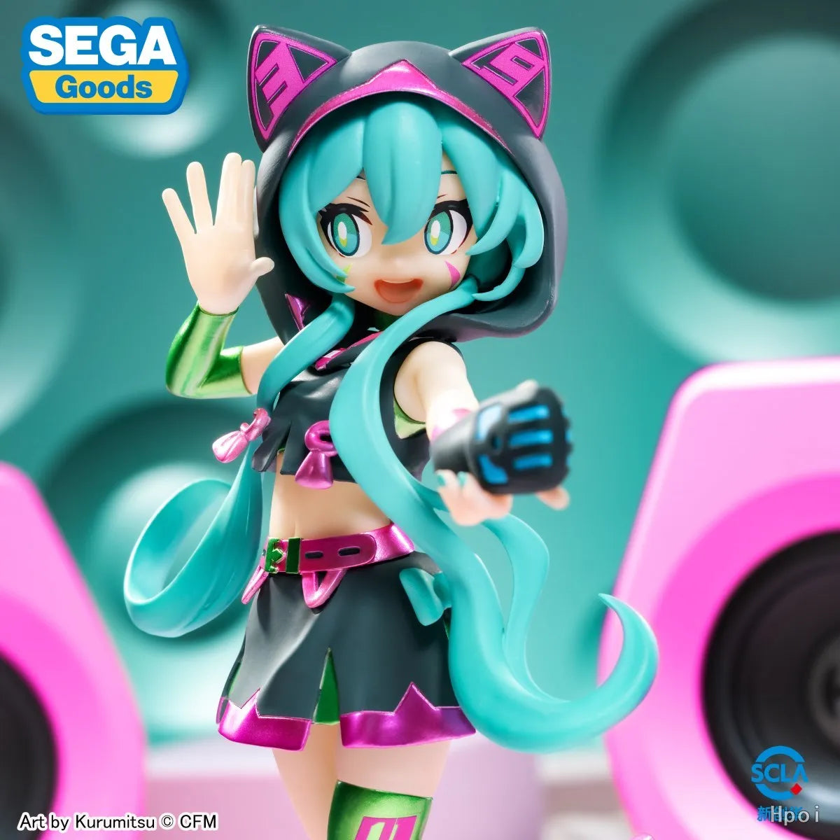 19CM Anime Hatsune Miku Figure Stage Performancer Dress up Model Toy Gift Action Figure Collectible Doll Concert Support