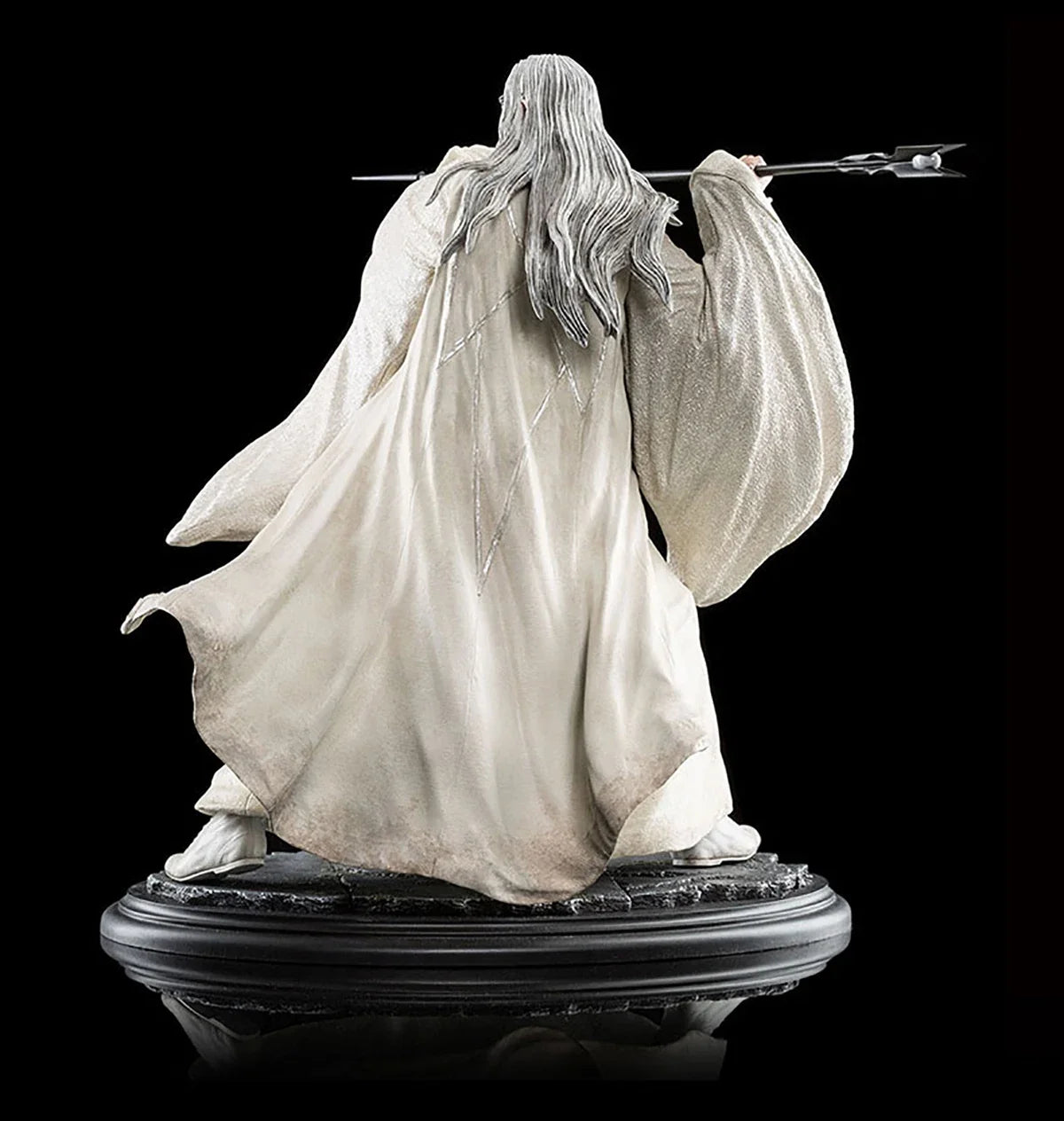 Original Weta Saruman 1/6 Soldiers Polystone state Figure Model Toys 36.5CM Decoration Gift Collection