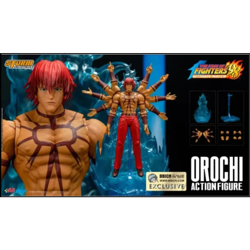 New Storm Toys Original 1/12 King of Fighters 98 Orochi Special Color Snake SKKF04 Game Mobile Doll Model Handmade Toy Gift Spot