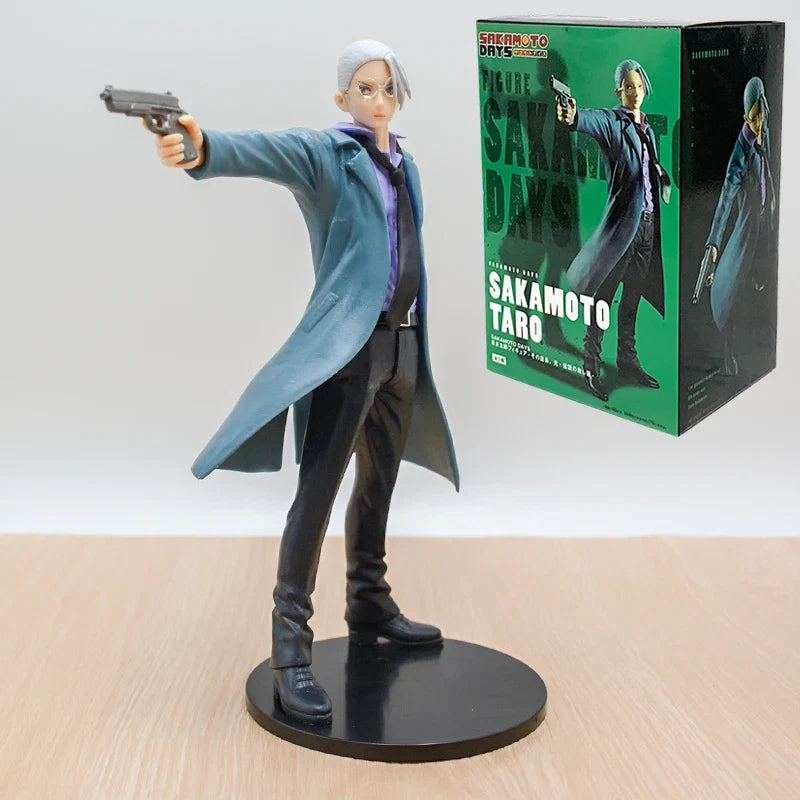 14cm Sakamoto Days Sakamoto Tarou Anime Figure Asakura Shin Action Figure Shishiba/Nagumo/Osaragi Figurine Model Doll Toys Gifts