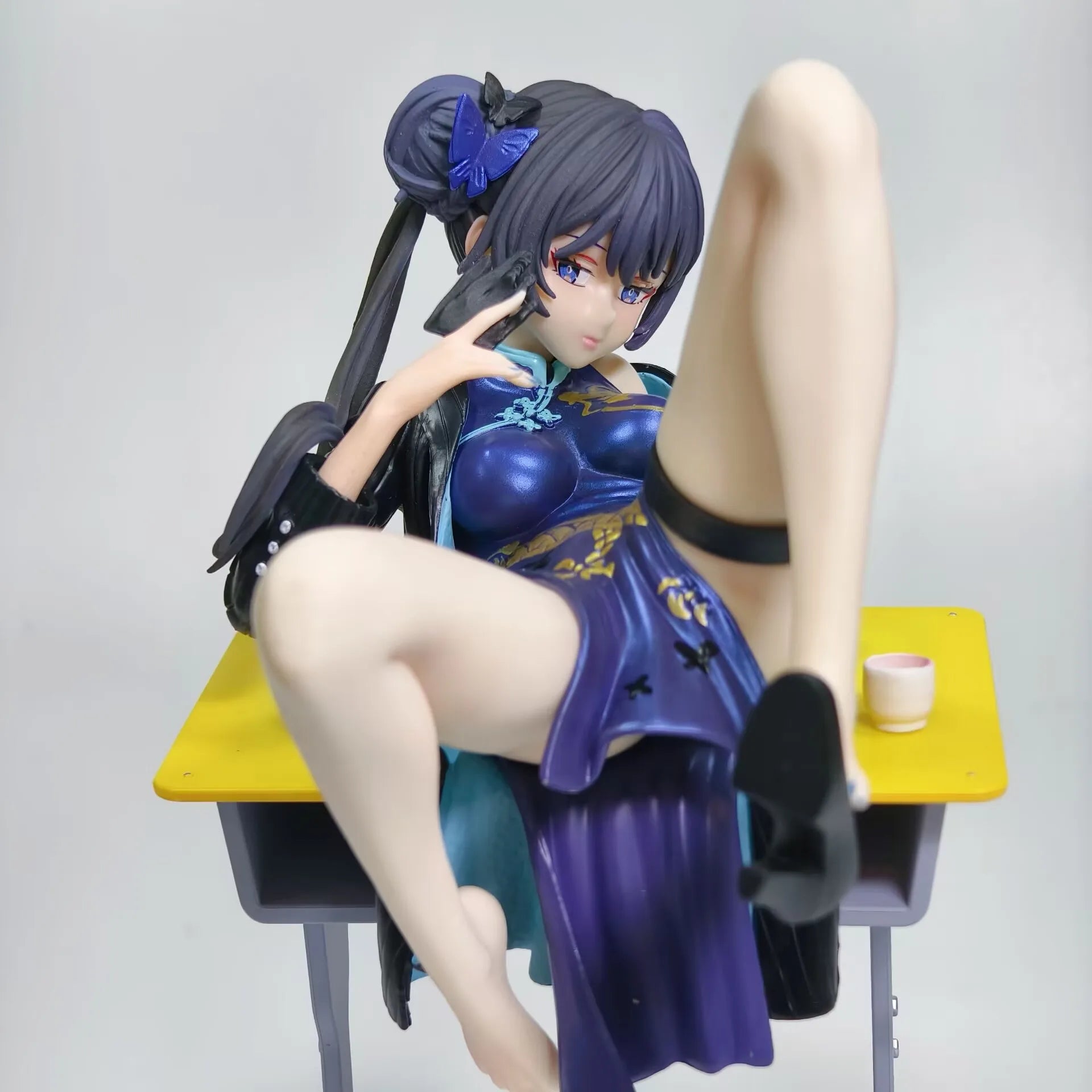 2026 New Mi Yin Fei Saki Beauty Girl Series Anime Peripheral GK Handheld Trendy Play Scene Desktop Decoration Ornament Gift