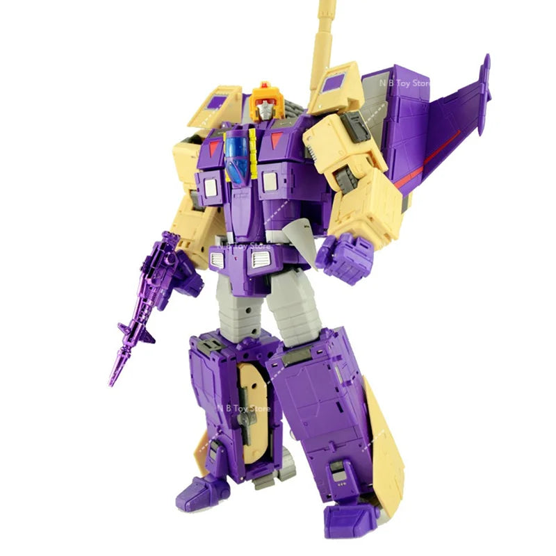 IN STOCK 3.0 Transformation G1 DX9 D08 Wegalt MP Blitzwing Version Three Changes Airplane Tank Model Toy Action Figures