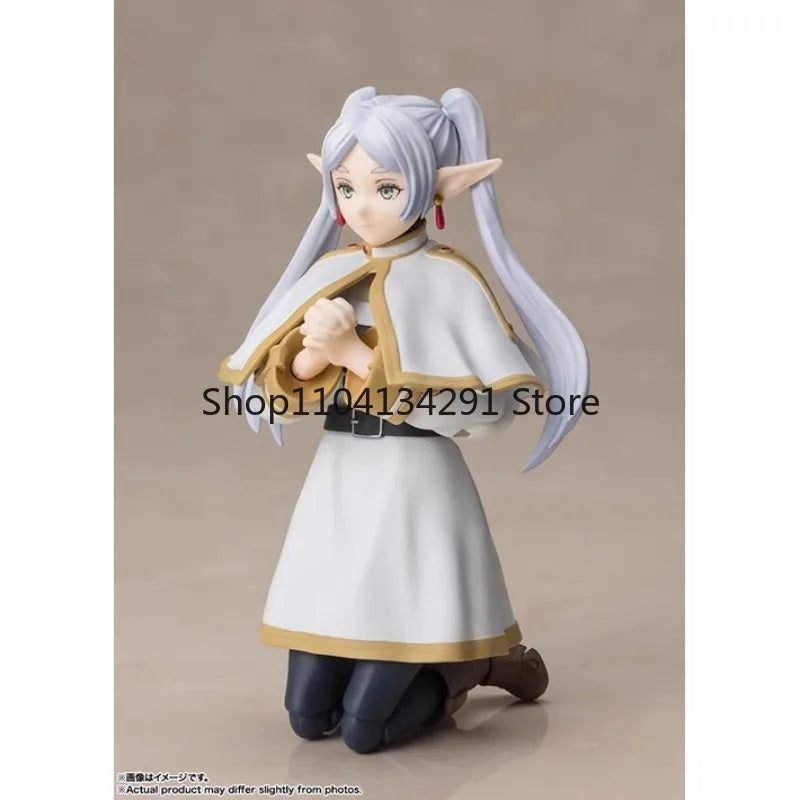 BANDAI Original Genuine S.H.Figuarts Frieren At The Funeral Anime Figure Frieren Action Figure Toys for Kids Birthday Gifts