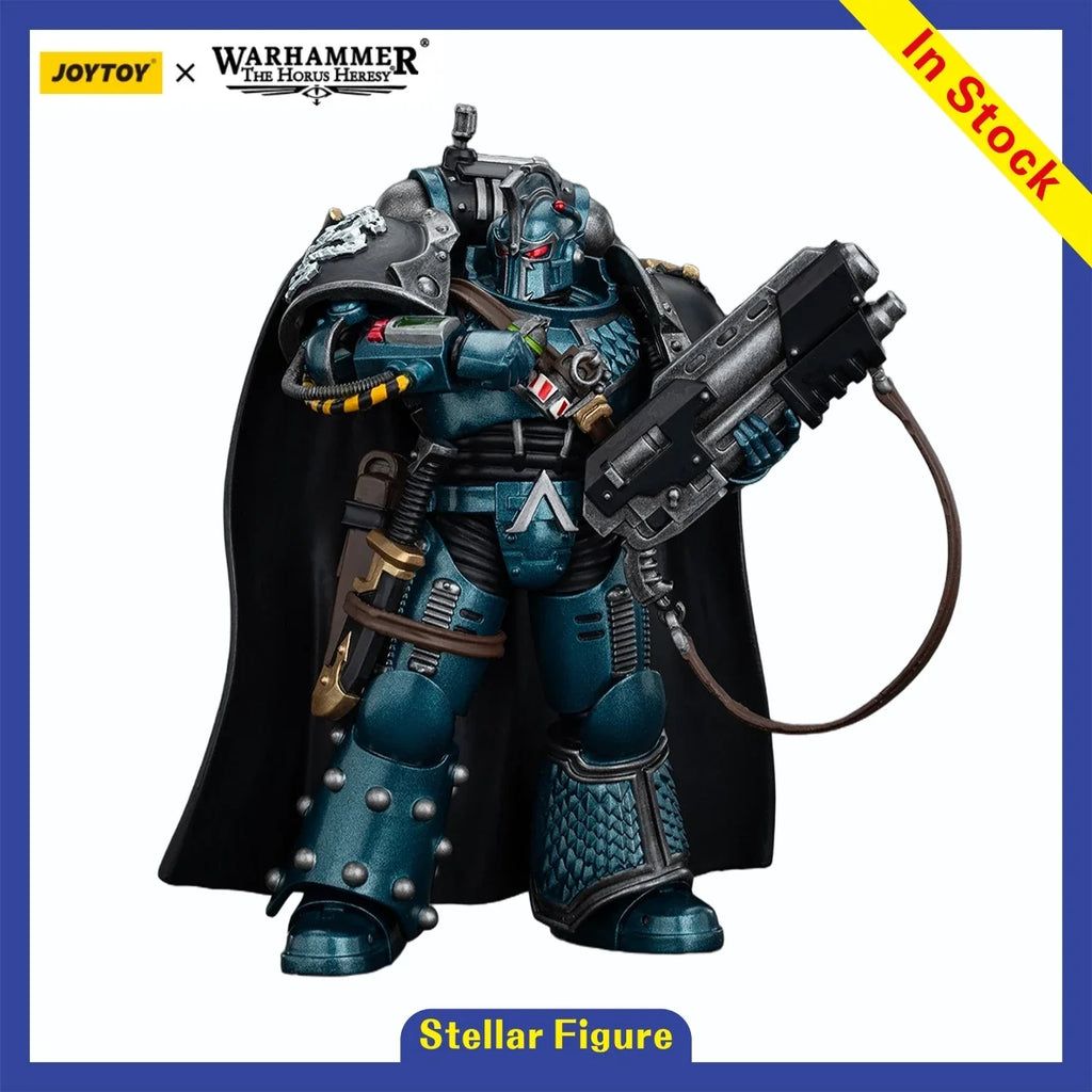 【SF】JOYTOY 1/18 Action Figure Warhammer 40K  Alpha Legion Saboteur Consul  Prime Model Toy Gift