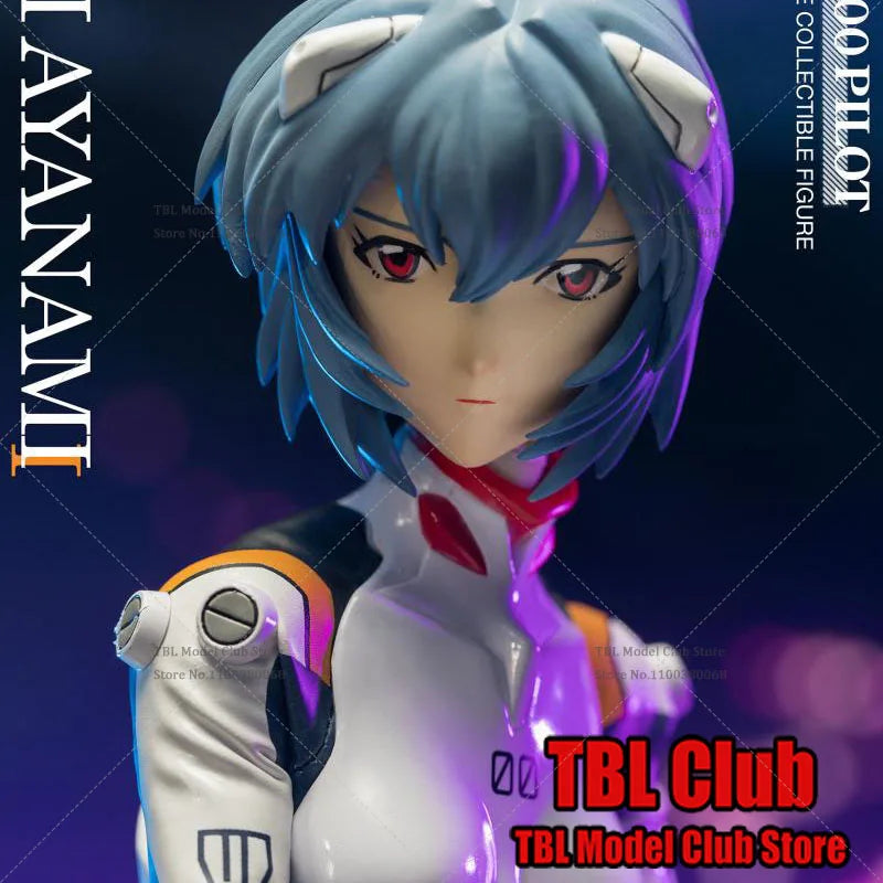 In Stock QHOUSE 1/6 Scale Collectible Japanese Anime EVA Ayanami Rei 12Inch Female Solider Action Figure Model Toys for Fans Gif