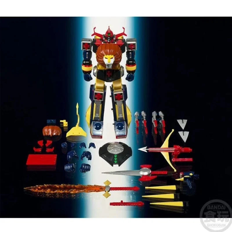 Bandai Genuine SMP SHOKUGAN Future Robot Daltamous CROSS IN SET Anime Action Figure Collectible Assembly Model Toy Gift Children