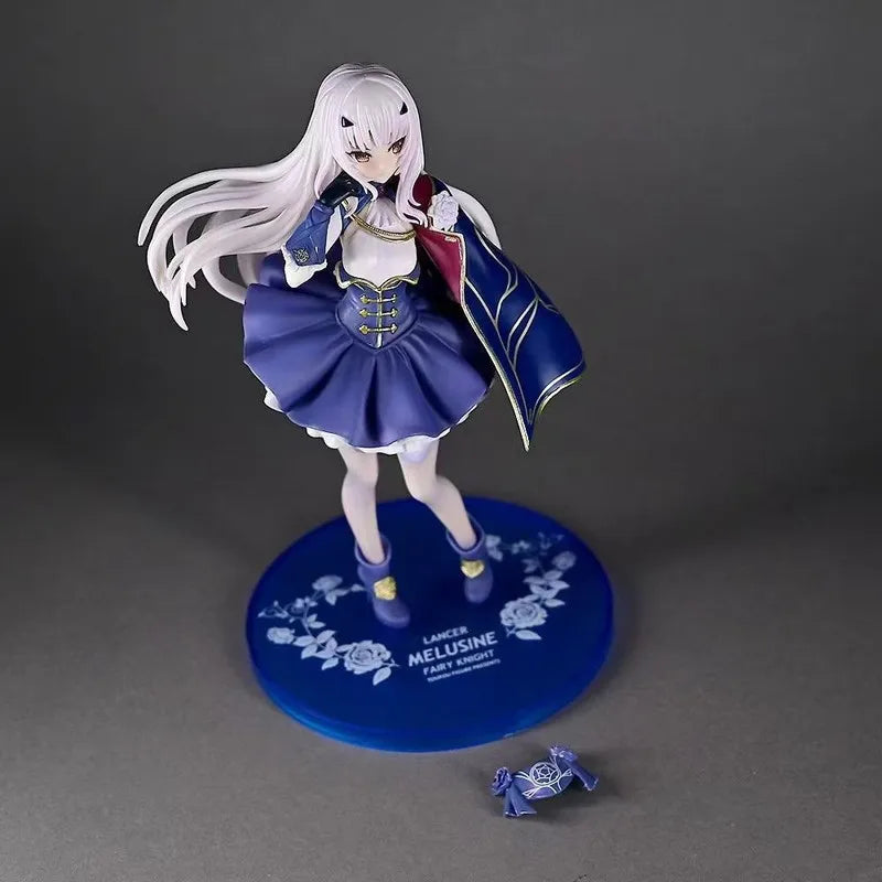 21cm FGO Anime Style Beauty Girl PVC Figure - Original Touhou Project Character "Melusine" in Demon Uniform Model Statue