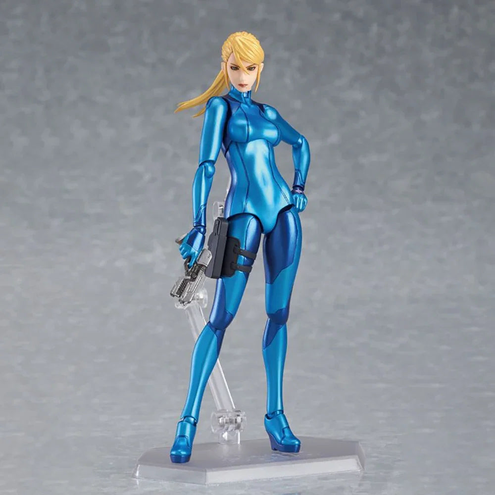 100% Original Good Smile Company Figma #306 Metroid: Other M Samus Aran Anime Figure Action Figure Model Decoration Collection
