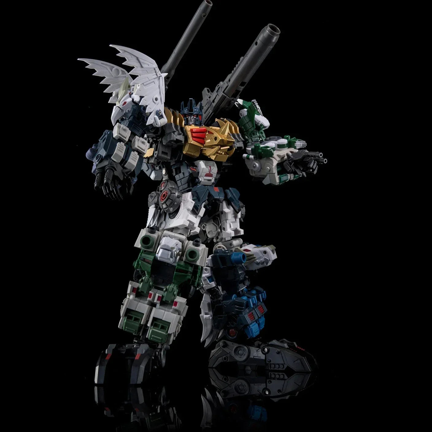 FPJ Dinoking Transformation Spot Reprinted Six-in-One Full Set Victory Struggle Model