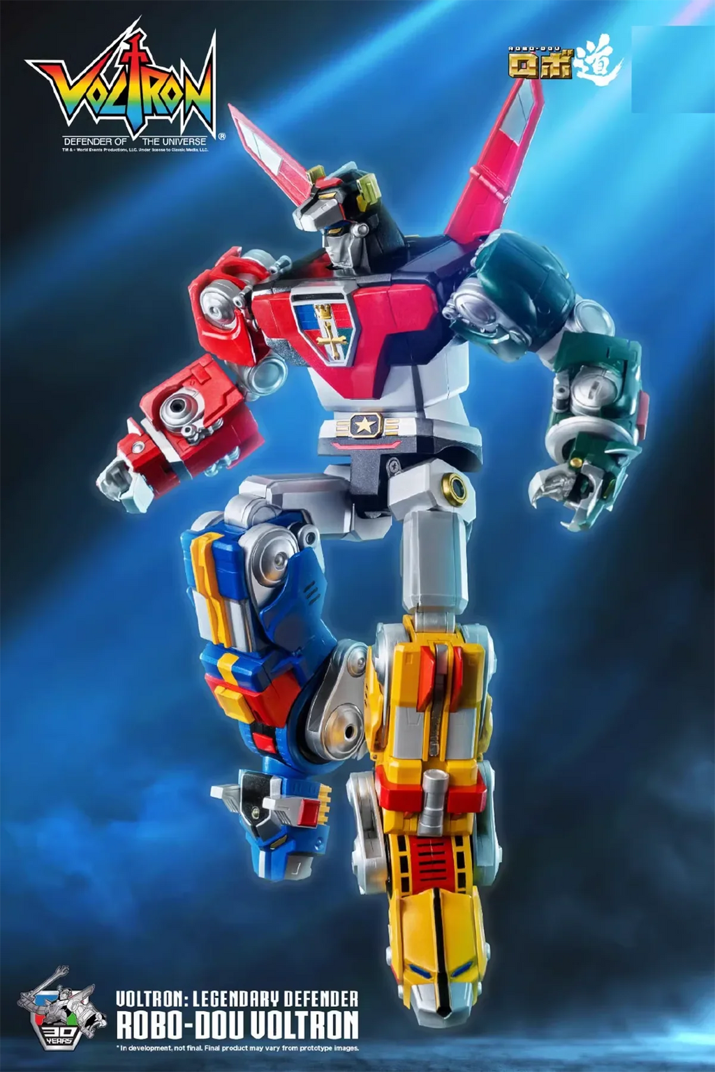 Original 3A ROBO Road 3Z02050W0 Voltron: Defender of the Universe movable finished product Action Figure Model 27CM